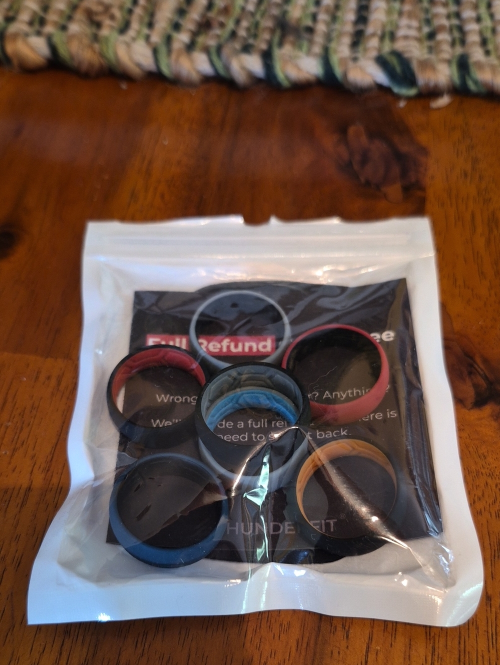 Men’s Mixed Color Silicone Ring Set — Comfortable Everyday Bands